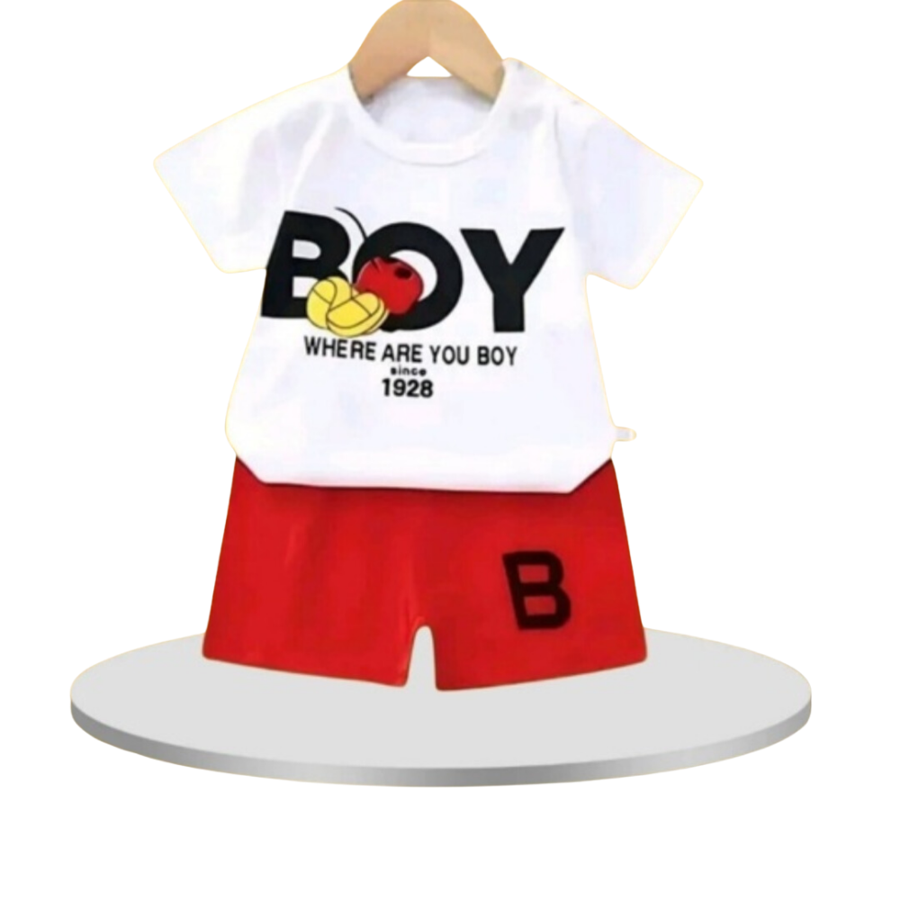 Boy Text  Printed T-shirt
