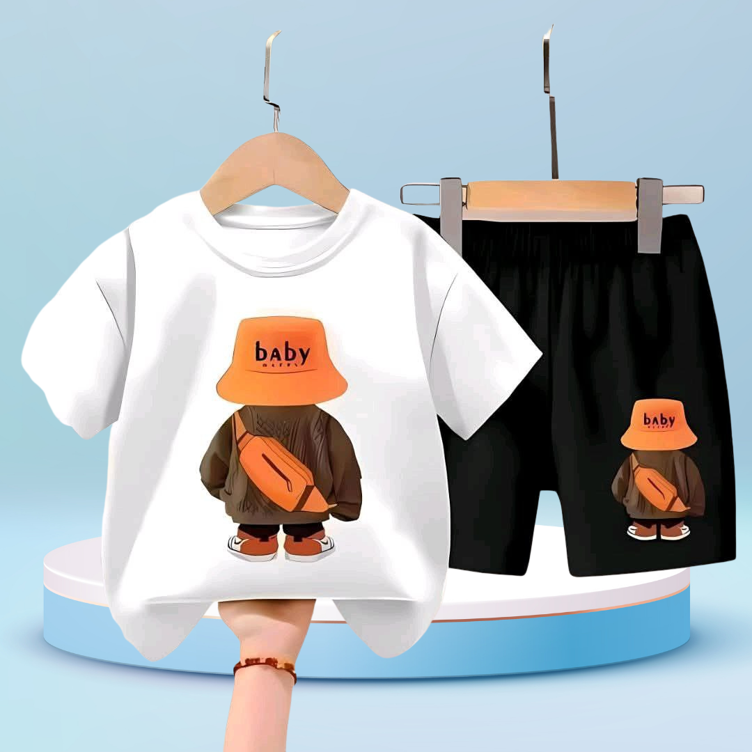 Bay printed  T-Shirt Set | Soft Cotton | Hit for Summer – Kiddy Choice (ID: 9065007382772)