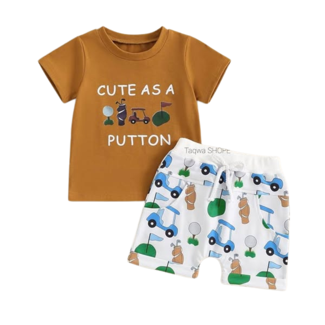 Baby 2 pcs Printed T-shirt Set  | Soft Cotton | Hit for Summer – Kiddy Choice (ID: 9169713856756)