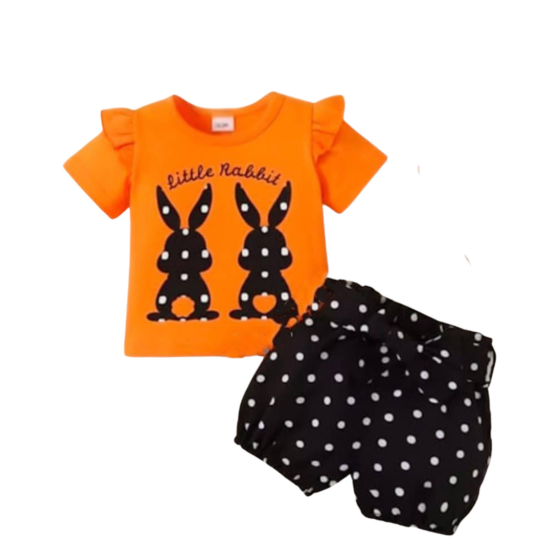 Baby 2 pcs Printed T-shirt Set  | Soft Cotton | Hit for Summer – Kiddy Choice (ID: 9169713135860)