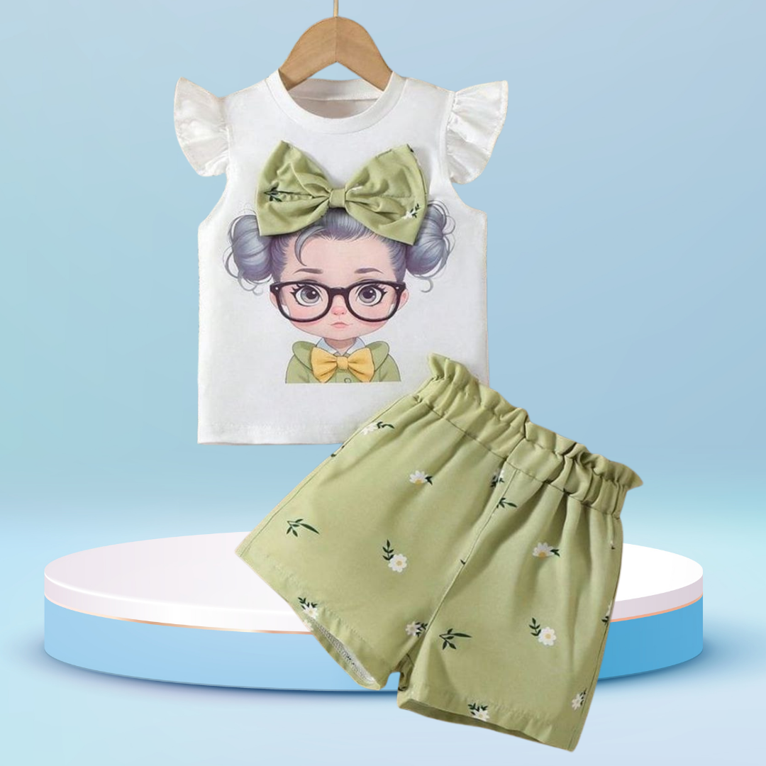 printed  T-Shirt Set | Soft Cotton | Hit for Summer – Kiddy Choice (ID: 9065037332724)