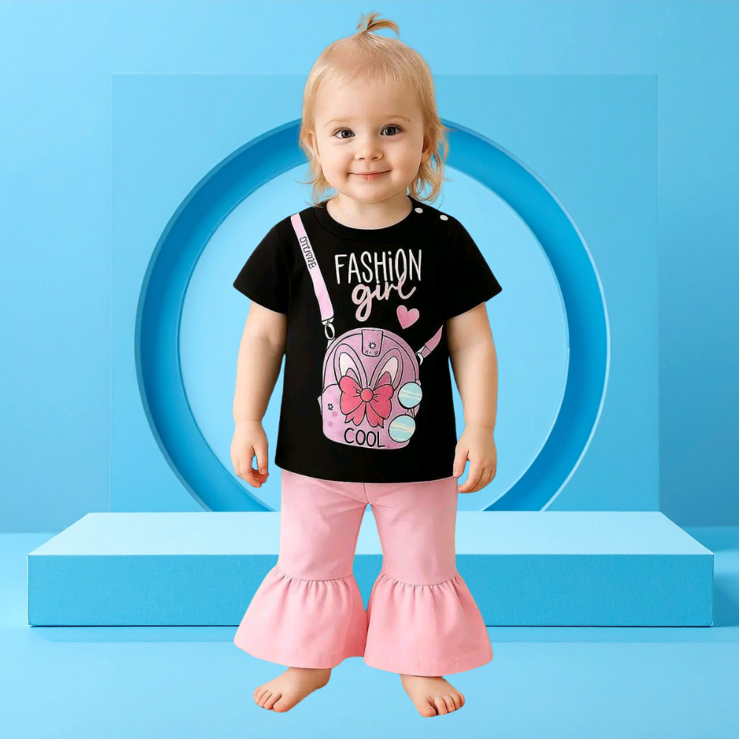 Love Long Pent  printed  T-Shirt Set | Soft Cotton | Hit for Summer – Kiddy Choice (ID: 9106017681652)