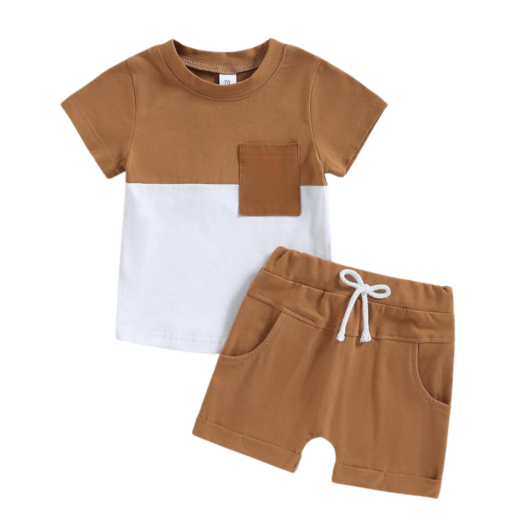 Baby 2 pcs Printed T-shirt Set  | Soft Cotton | Hit for Summer – Kiddy Choice (ID: 9169712382196)