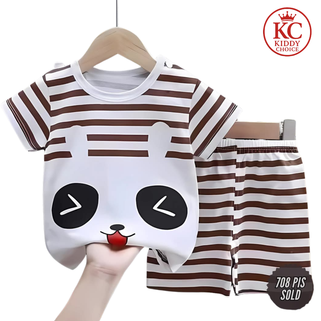 Cat Printed T-Shirt Set | Urban Cool Design | Hit for Summer – Kiddy Choice (ID: 9007775383796)